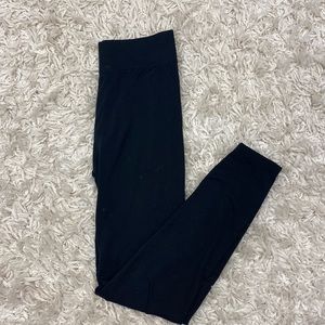 Fleece lined leggings